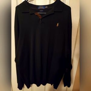 Polo Ralph Lauren soft cotton long sleeve dress shirt/pullover